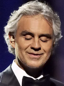 Andrea Bocelli, italien, né en 1958